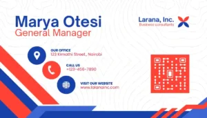 business card design in kenya