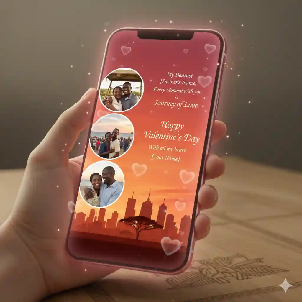 valentine video card kenya